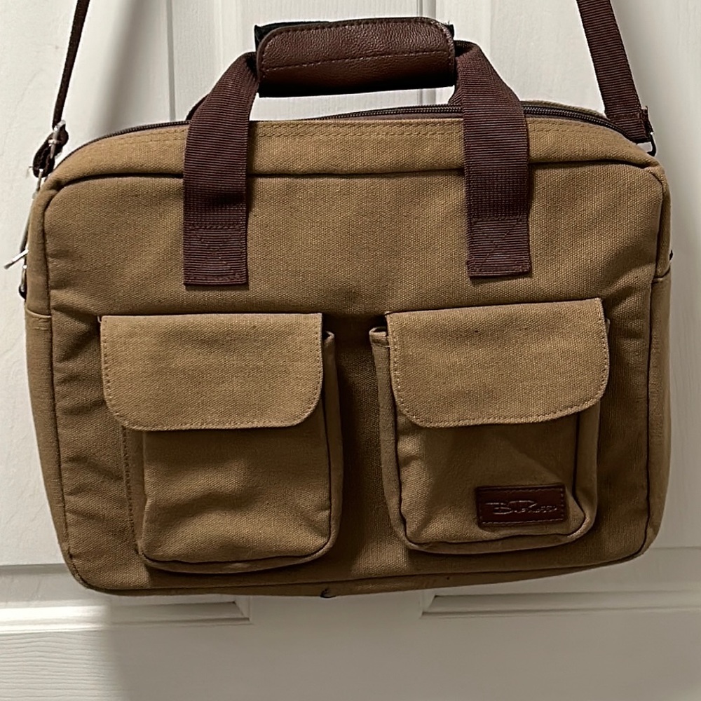 Bella Russo Unisex Canvas Computer/Book Bag